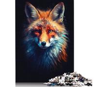 Adult Jigsaw Puzzle 1000 Pieces Fox Sleeping Mushroom Puzzle Jigsaws for Adults Learning Educational Puzzle 1000pcs (75x50cm)