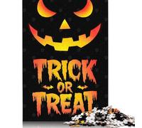 Adult Jigsaw Puzzle 1000 Pieces Halloween Jack-o-Lantern Puzzles for Teenagers Gifts Jigsaw Puzzles for Adults 1000pcs (75x50cm)