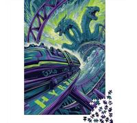 Adult Jigsaw Puzzle, 1000 Pieces, Hydra Roller Coaster Thrills, 70x50cm/1000pcs, Festive Gift Idea, Winter Indoor Activity And Cosy Winter Evenings