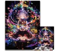 Adult Jigsaw Puzzle 1000 Pieces Japanese Anime Girl Wooden Puzzles Games Toys Gift, Unique Birthday And Gifts for And Age 14 Years Up 50X75CM