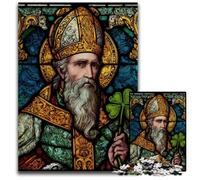 Adult Jigsaw Puzzle 1000 Pieces Jesus Cardboard Puzzles for Home Decoration Gifts, Family Challenging Toy Perfect for Game Nights 26X38CM