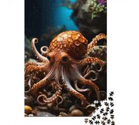 Adult Jigsaw Puzzle, 1000 Pieces, Octopus, 70x50cm/1000pcs, Shared Puzzle Activity, Time Around The Table And Friends And Family