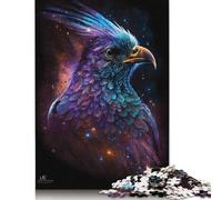 Adult Jigsaw Puzzle 1000 Pieces Phoenix Bird Galaxy Puzzle Wooden Jigsaw For Adults Games Educational Toys 1000pcs (75x50cm)