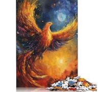 Adult Jigsaw Puzzle 1000 Pieces Phoenix Moonlight Puzzles for Teenagers Gifts Jigsaw Puzzles for Adults 1000pcs (75x50cm)