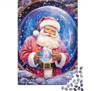 Adult Jigsaw Puzzle, 1000 Pieces, Santas Predictions Decor, 52x38cm/1000pcs, Thoughtful Gift Idea, Winter Home Activity And Evening Downtime
