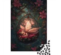 Adult Jigsaw Puzzle, 1000 Pieces, Sleeping Fairy in A Magical Glass Orb, 70x50cm/1000pcs, Shared Puzzle Activity, Time Around The Table And Weekend Downtime