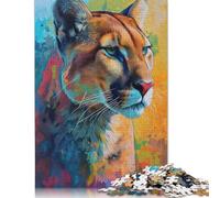 Adult Jigsaw Puzzle 1000 Pieces The Moveable Puma Puzzles for Teenagers Gifts Jigsaw Puzzles for Adults 1000pcs (75x50cm)