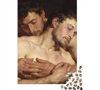 Adult Jigsaw Puzzle, 1000 Pieces, Two Men Embracing(4), 52x38cm/1000pcs, Idea, Screen-Free Activity And Cosy Winter Evenings