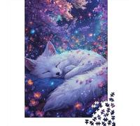 Adult Jigsaw Puzzle, 1000 Pieces, Whispering Dreams of Foxes, 52x38cm/1000pcs, Shared Puzzle Activity, Time Around The Table And Weekend Downtime