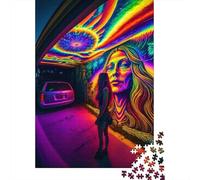 Adult Jigsaw Puzzle 1000 Rainbow Spirit Puzzle Jigsaws for Adults Educational Game Challenge Toy 1000pcs (38x26cm)