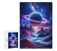 Adult Jigsaw Puzzle, 300 PCS, Featuring Celestial Solitude Artwork, Classic Jigsaw Entertainment for The Home, for Indoor Play