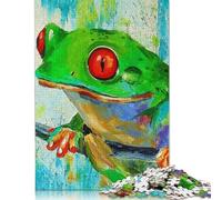 Adult Jigsaw Puzzle 500 A Toad Puzzle Adult Jigsaw Puzzle Jigsaw Puzzles for Adults Educational Game Challenge Toy 500pcs (52x38cm)