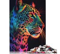 Adult Jigsaw Puzzle 500 Pieces Chameleon Beer Puzzle Jigsaws for Adults Learning Educational Puzzle 500pcs (52x38cm)