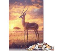 Adult Jigsaw Puzzle 500 Pieces Chimpanzee Trumpet Puzzle Jigsaws for Adults Learning Educational Puzzle 500pcs (52x38cm)