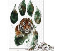 Adult Jigsaw Puzzle 500 Pieces 'Mother Cheetah Puzzle Jigsaws for Adults Learning Educational Puzzle 500pcs (52x38cm)