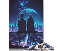 Adult Jigsaw Puzzle 500 Pieces Stellar City Watch Puzzles for Adults For Family Fun & Game Night 500pcs (52x38cm)