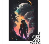 Adult Jigsaw Puzzle Abstract Space9 Jigsaw Puzzles for Adults Educational Game Challenge Toy 1000pcs (75x50cm)