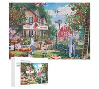 Adult Jigsaw Puzzle, Apple Orchard Fun, 300 PCS