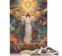 Adult Jigsaw Puzzle Art Christian Jesus Jigsaw Puzzles for Adults Educational Game Challenge Toy 1000pcs (75x50cm)