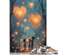 Adult Jigsaw Puzzle Art Couple Jigsaw Puzzles for Adults Educational Game Challenge Toy 1000pcs (75x50cm)