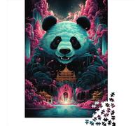 Adult Jigsaw Puzzle Art Panda Animals Jigsaw Puzzles for Adults Educational Game Challenge Toy 1000pcs (75x50cm)