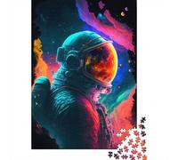 Adult Jigsaw Puzzle Astronaut Of Galaxy Jigsaw Puzzles for Adults Educational Game Challenge Toy 1000pcs (38x26cm)