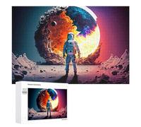 Adult Jigsaw Puzzle, Astronaut on A Dying Planet, 1000 PCS