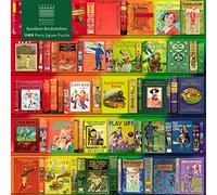 Adult Jigsaw Puzzle Bodleian Libraries: Rainbow Bookshelves: 1000-Piece Jigsaw Puzzles