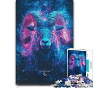 Adult Jigsaw Puzzle, Capricorn Zodiac Sign, 1000 PCS
