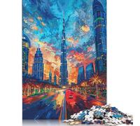 Adult Jigsaw Puzzle Colourful Big Ben 1000 Pieces Jigsaws Games Educational Toys Jigsaw Puzzles for 18+ And Adults 1000pcs (75x50cm)
