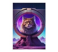 Adult Jigsaw Puzzle, Cosmic Cats Eye View, 300 PCS