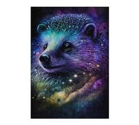 Adult Jigsaw Puzzle, Cosmic Hedgehog Art Print-8, 300 PCS