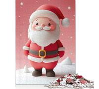 Adult Jigsaw Puzzle Cute Santa Claus Puzzles for Adults Puzzles Puzzle for Adults And Teenager 500pcs (52x38cm)