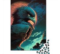 Adult Jigsaw Puzzle Eagle1 Jigsaw Puzzles for Adults Educational Game Challenge Toy 1000pcs (38x26cm)
