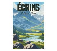 Adult Jigsaw Puzzle, Ecrins National Park, 1000 PCS