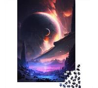 Adult Jigsaw Puzzle, Galactic Infinity, 1000 Pieces, 70x50cm/1000pcs, White Cardboard with Reduced Dust; A Rewarding Project to Return to