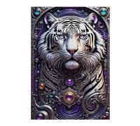 Adult Jigsaw Puzzle, Galactic Tiger Chronicles, 300 PCS