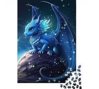 Adult Jigsaw Puzzle Galaxy Dragon Baby Jigsaw Puzzles for Adults Educational Game Challenge Toy 1000pcs (38x26cm)