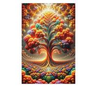Adult Jigsaw Puzzle, Harmony in The Orchard, 1000 PCS