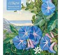 Adult Jigsaw Puzzle Kew: Marianne North: Amatungula and Blue Ipomoea, South Africa: 1000-Piece Jigsaw Puzzles