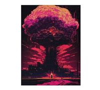 Adult Jigsaw Puzzle, Megaton Mushroom Cloud, 500 PCS