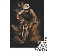 Adult Jigsaw Puzzle Mountain Bike Jigsaw Puzzles for Adults Educational Game Challenge Toy 1000pcs (75x50cm)
