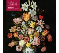 Adult Jigsaw Puzzle National Gallery: Bosschaert the Elder: A Still Life of Flowers : 1000-piece Jigsaw Puzzles