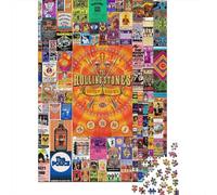Adult Jigsaw Puzzle Retro Art8 500 Pieces for Adults Gifts Wooden Jigsaw Puzzle Suitable for 18 Years And Up Great Gift for Adults 500pcs (52x38cm)