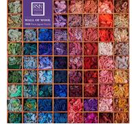 BrownTrout Adult Jigsaw Puzzle – Royal School of Needlework: Wall of Wool – 1000-piece, Blue