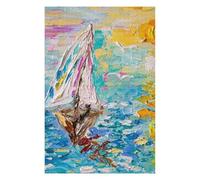 Adult Jigsaw Puzzle, Sailing at Sunset, 1000 PCS
