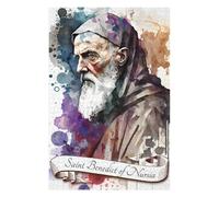 Adult Jigsaw Puzzle, Saint Benedict of Nursia, 1000 PCS