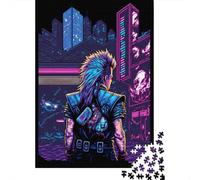 Adult Jigsaw Puzzle Street Punk Jigsaw Puzzles for Adults Educational Game Challenge Toy 1000pcs (75x50cm)