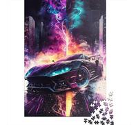 Adult Jigsaw Puzzle Supercar Jigsaw Puzzles for Adults Educational Game Challenge Toy 1000pcs (38x26cm)