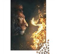Adult Jigsaw Puzzle, The Fire Inside, 1000 Pieces, 38x26cm/1000pcs, A Weekend Activity at Your Own Pace; Smooth White Cardboard Pieces